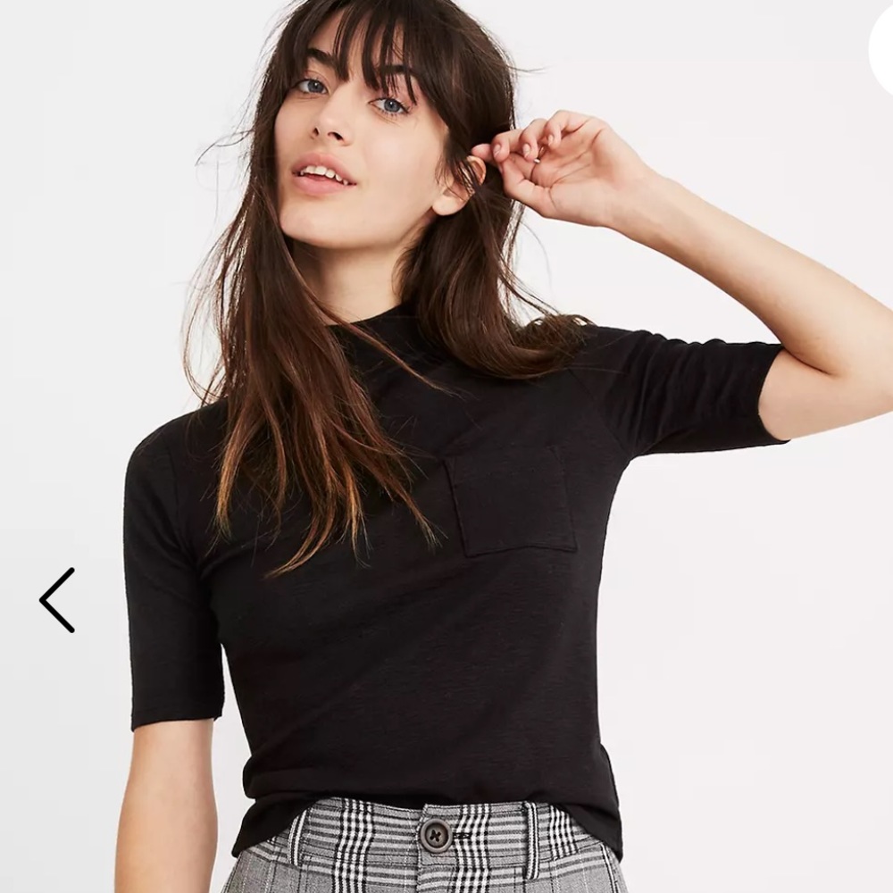 Madewell shirttail top